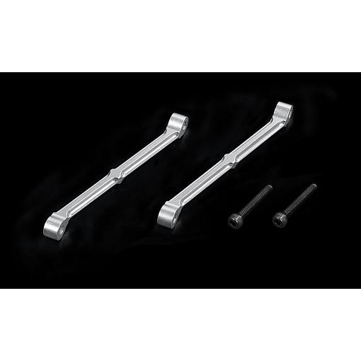 Baja Rear Shock Tower Supports Alloy Silver 95121